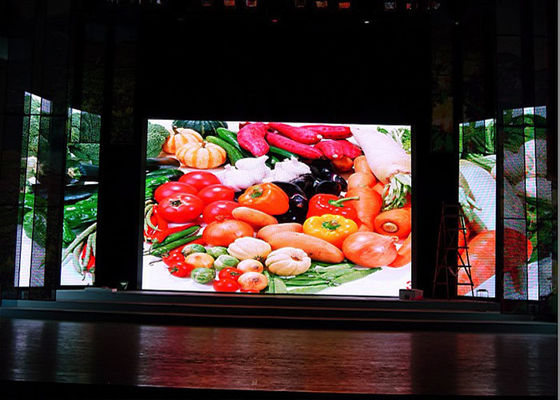 pantalla LED fija 250x250m m interior de 3.91m m para hacer publicidad de alto contraste