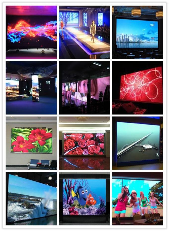 El panel de exhibición a todo color P2.5 de la pantalla LED de alta resolución SMD LED TV