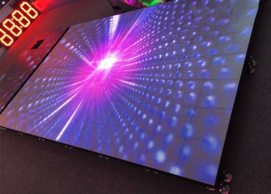 Pantalla LED de la etapa DIY 3D IP31 4.81m m Dance Floor para el club de la barra